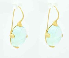 Orecchini POMELLATO Oro Giallo 18kt con Acquamarina Eleganti e Originali