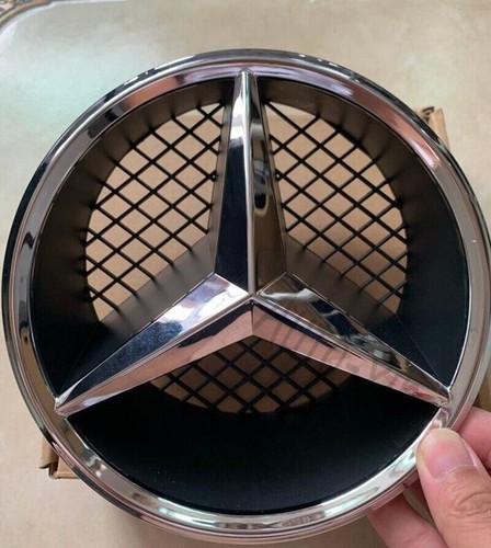 Chrome front grill emblem - chrome,