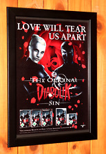 Diabolik The Original Sin PS2 Nintendo DS piccolo poster promozionale/pagina pubblicitaria incorniciato