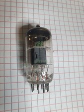 Valvola Radio Epoca 6BK7A Double Triode Tube Fivre Originale