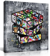 Banksy Canvas Wall-Art for