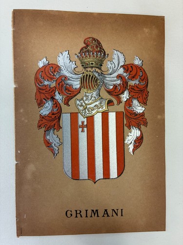 Grimani stemma nobiliare - grimani.,
