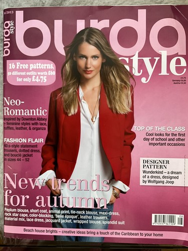 Rivista stile burda 2013 - rivista, 08/2013