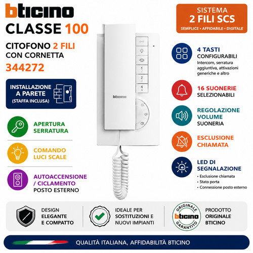 Bticino classe 100 344272 - 100,