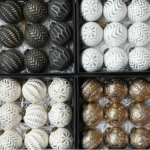Palline natale rustiche - palline, di
