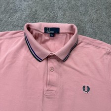 Polo Fred Perry uomo L rosa