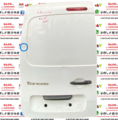 Portellone posteriore sinistro - portellone,