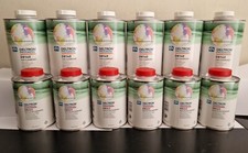 trasparente per auto PPG Kit 6 pz. 8140 da lt.1  +6 cat 8243 lt.0.5