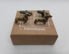 Gemelli da polso Bassotto - Dachshund Cufflinks, shirt camicia idea regalo gift