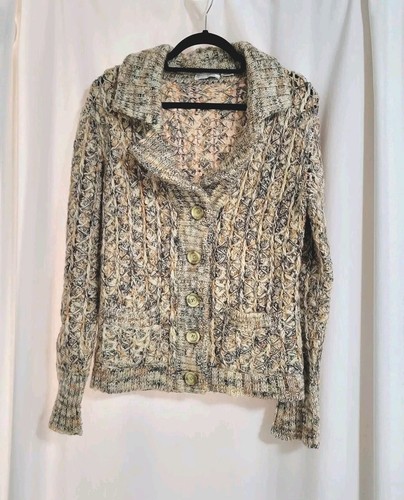 Cardigan maglione maglia misto