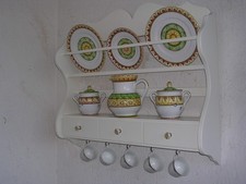 OFFERTA PIATTAIA MENSOLA A MURO COLORE MARCA  LEGNO PIATTI CAMERA