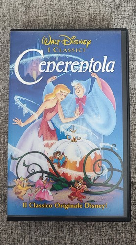 Cenerentola vhs walt - -,