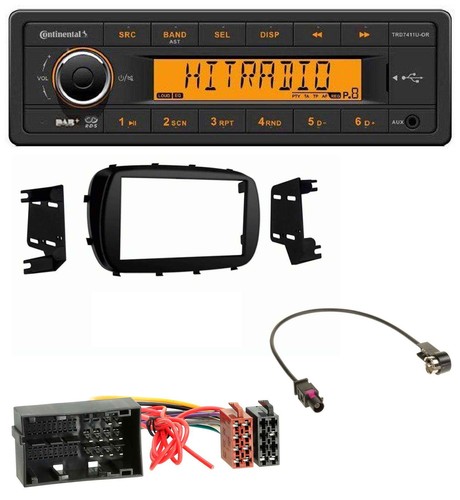 Autoradio continental 1din dab - autoradio,