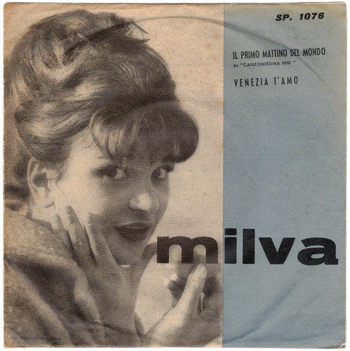 Disco giri milva - milva, primo