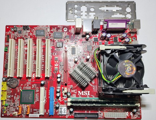 Scheda madre vintage msi - scheda,
