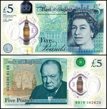 Great Britain 5 Pounds, 2015