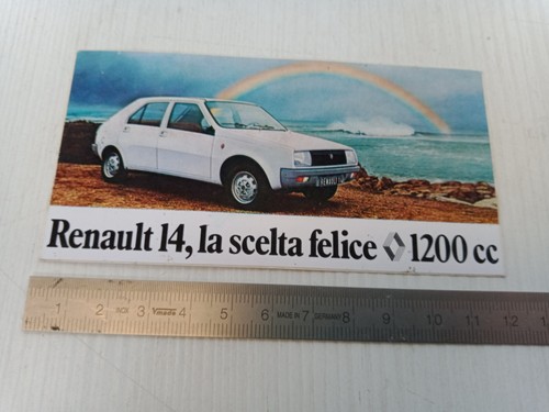 Adesivo vintage renault - vintage,