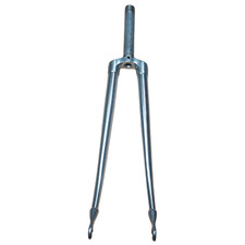 Forcella rigida strada ALAN 1'' lega 700C 141 mm lunghezza sterzo filettata Vintage Usata