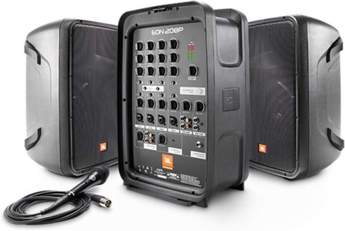 Jbl eon208p sistema - sistema, pa