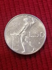 RARA MONETA 50 LIRE 1994