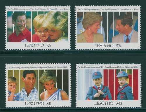 Lesotho scott 871 874 - scott, #871-874