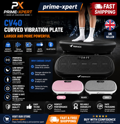 Merach 2440 piastra - piastra, vibrante