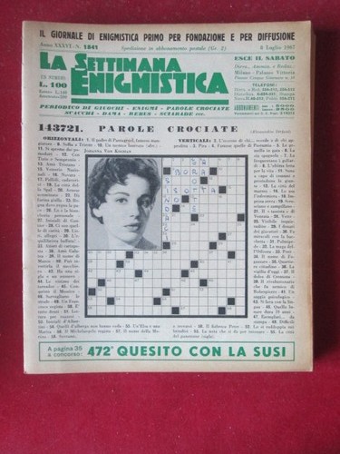 Settimana enigmistica 1841 - enigmistica,