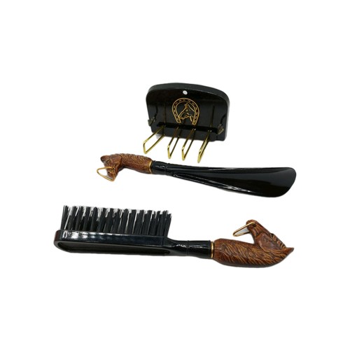 Set spazzola corno per - spazzola, e