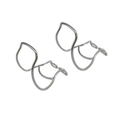 coppia puntapiedi acciaio inox