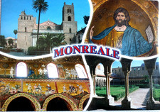 Monreale postcard.  Cathedral