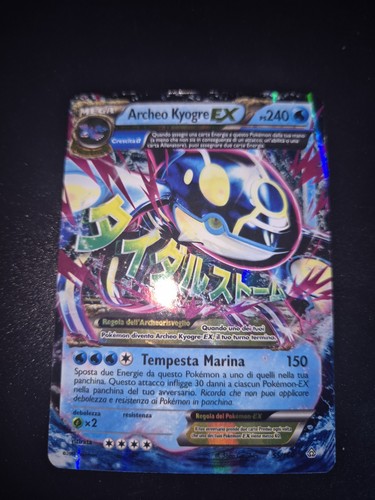 Pokemon archeo kyogre ex - -,