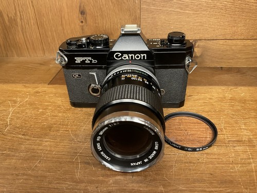 Canon ftb nera fotocamera - ftb, a