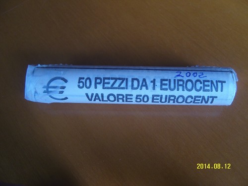 Rotolino pezzi di moneta - da,