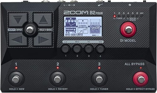 Zoom four effetti bassi e - effetti,