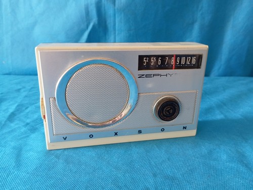 Voxson zephyr radio - zephyr,