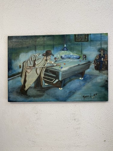 Quadro antico dipinto olio - quadro,