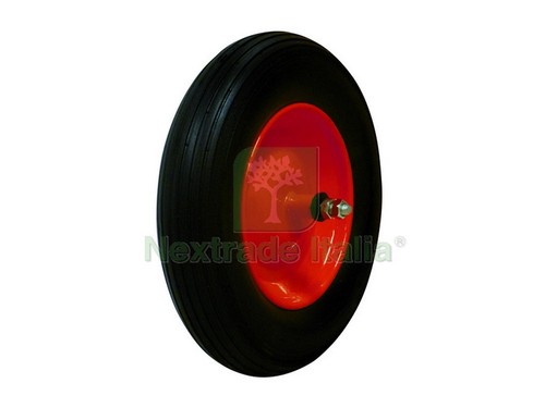 1pz ruota piena carriola - piena, x