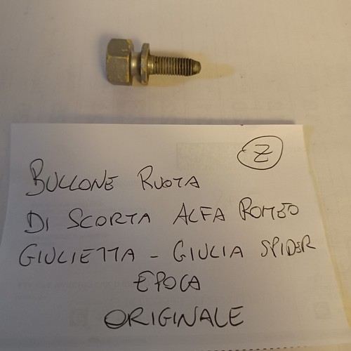 Bullone ruota scorta alfa - ruota,