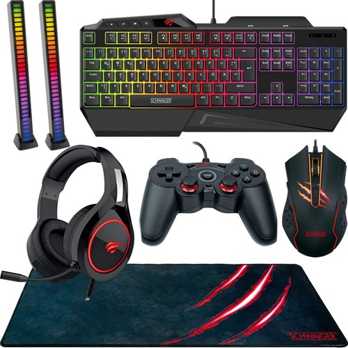 Gaming xxl set cuffie - pc,