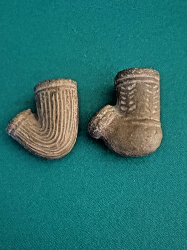 Pipa terracotta antica - terracotta,