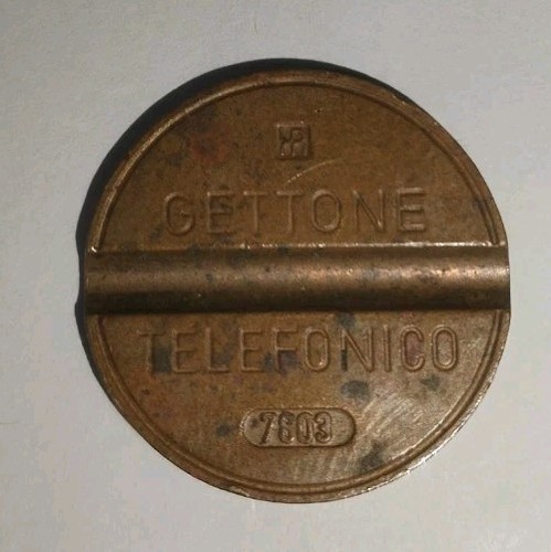 Raro gettone telefonico - telefonico, 7603