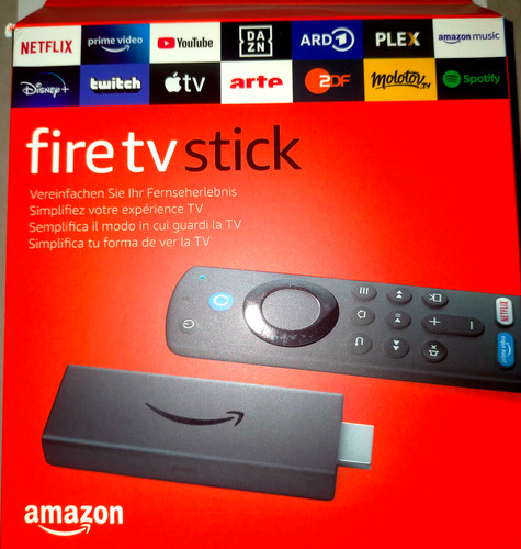 Amazon fire stick 3ª - fire, tv