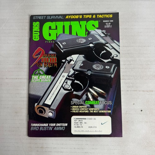 Vintage guns magazine march - vintage,