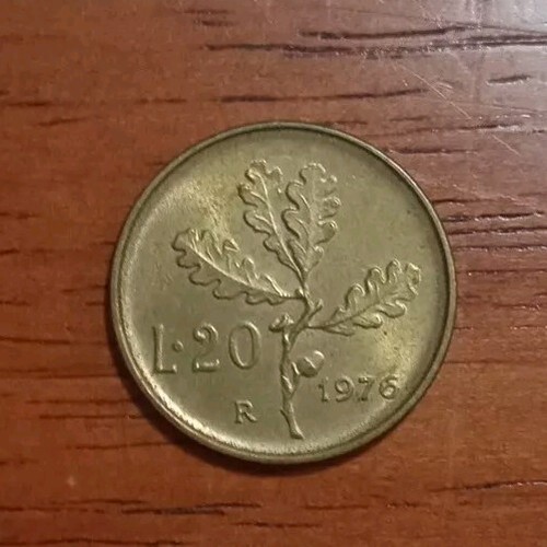 Moneta lire 1976 - 20,