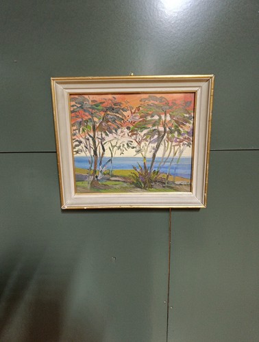 Quadro dipinto olio tavola - dipinto, su