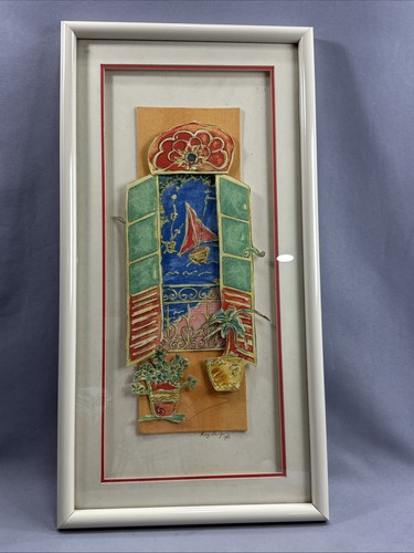 Framed key largo sailboat - largo,