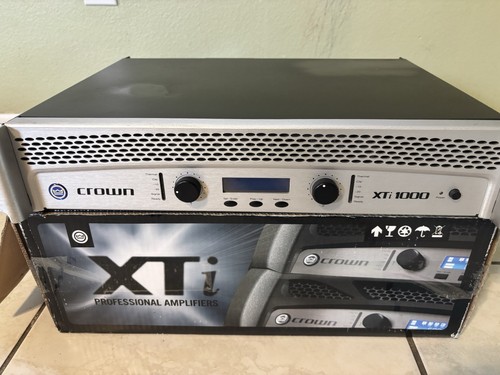 Crown xti 1000 amplificatore - crown,