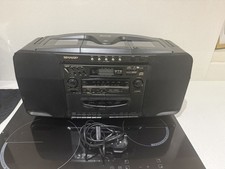 Vintage sharp ch800 boombox - vintage,
