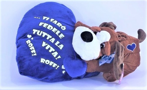 Cane sopra cuore - 35, peluche
