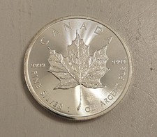 Oncia argento maple leaf - argento,